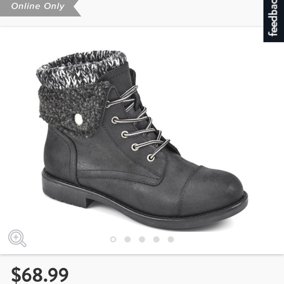 Women’s black ankle boots - Picture 4 of 4